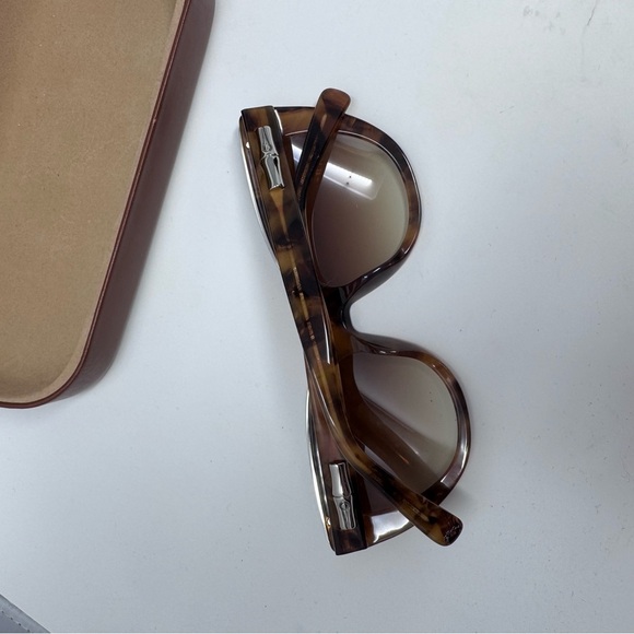 Longchamp Cat Eye Sunglasses LO686S 518 Red Havana 51mm With Case main image 10